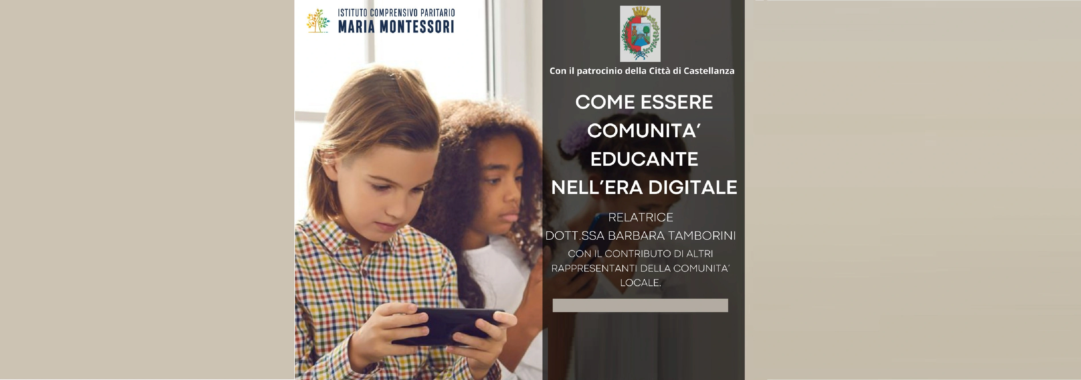 Sabato 18 Gennaio alleore 10,00 al Teatro Via Dante Incontro sulla conciliazione tra educazione e nuove tecnologie