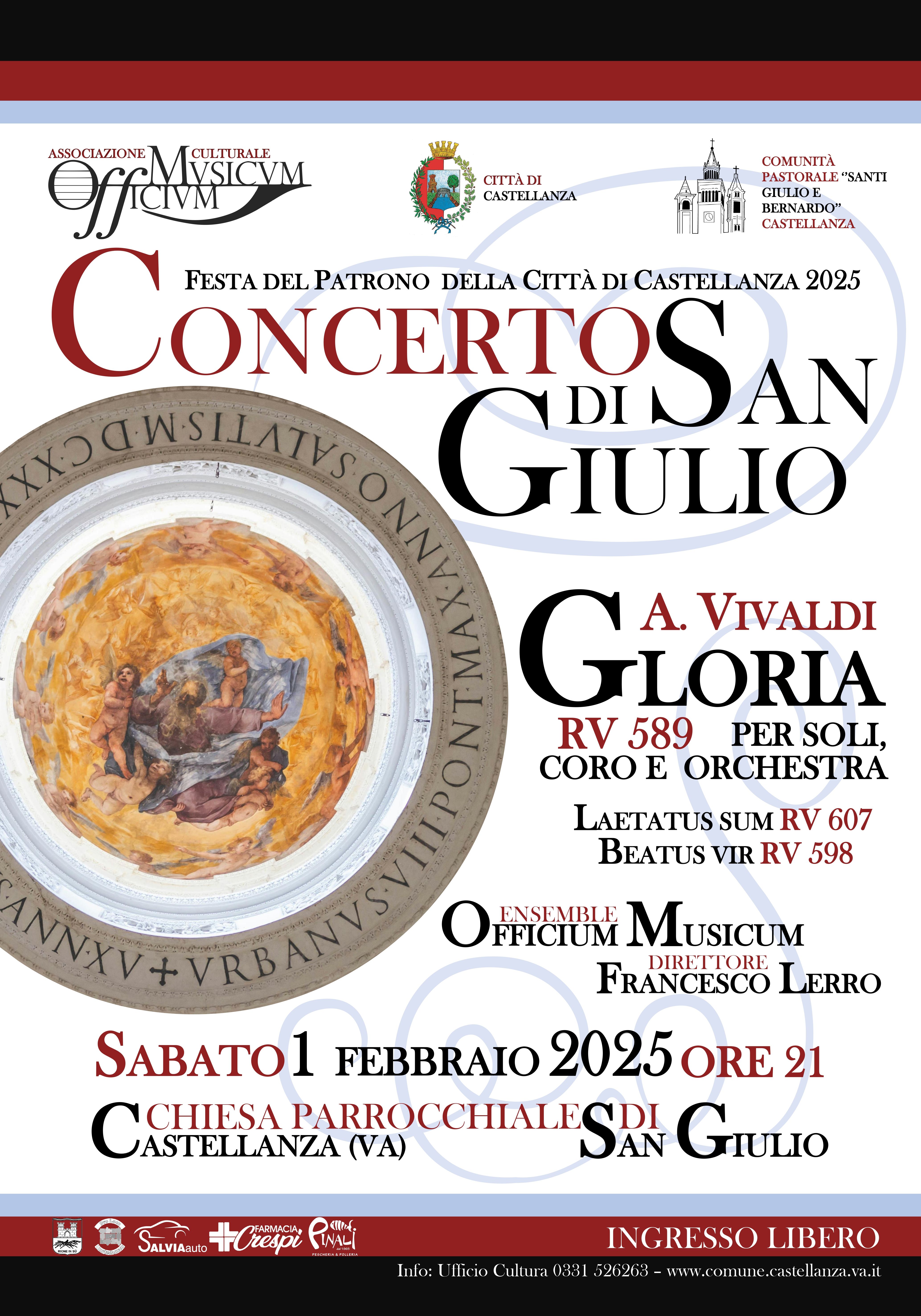 Locandina del concerto