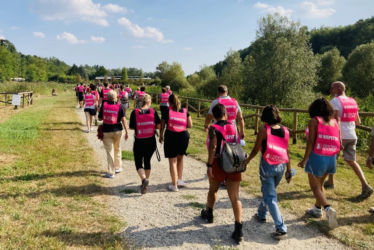 Camminata antiviolenza di 5 km 